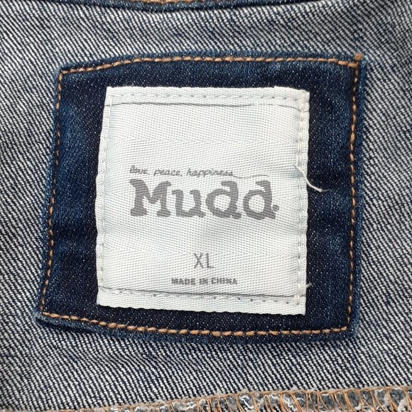 Mudd Collared Button Front Vest Junior Sz XL - Picture 10 of 12